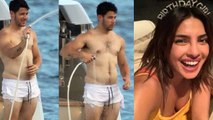 Priyanka Chopra's husband Nick Jonas goes shirtless, photo goes viral | FilmiBeat