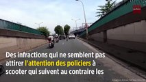 Une trottinette électrique à 80 km/h dans les rues de Paris