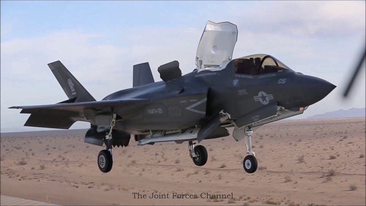 F-35's One Of The Best Hovering And Landing