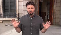 Rufián urge a PSOE y Unidas Podemos a ponerse de acuerdo antes de mañana