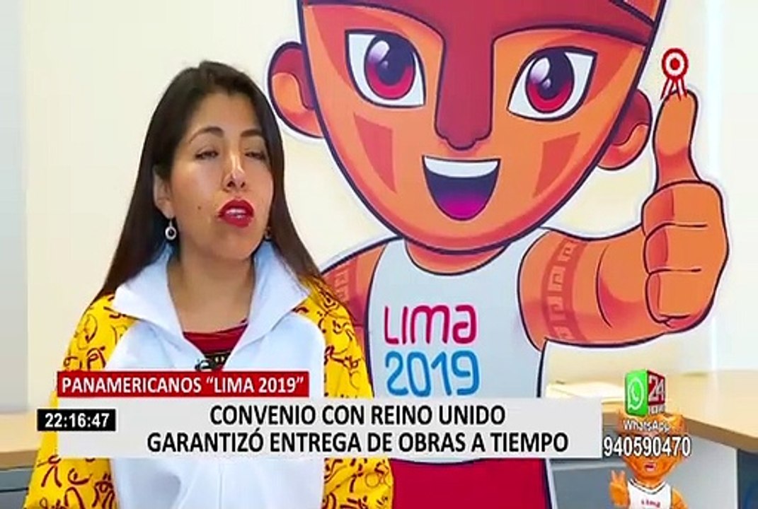 Por convenio: Reino Unido supervisó ejecución de obras para Panamericanos