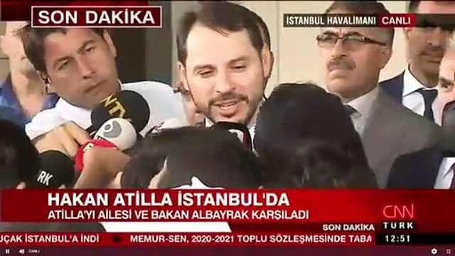 Berat Albayrak 'Hayırlı, çok güzel bir gün'
