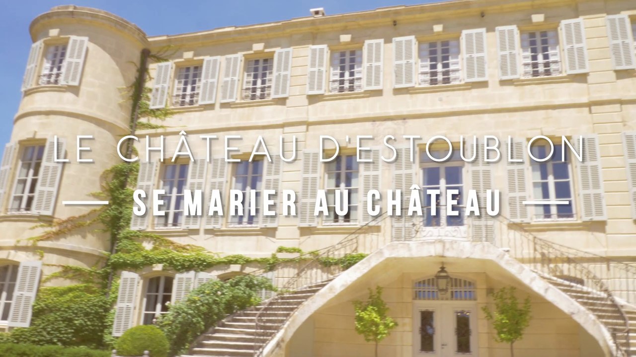 Se marier au château d’Estoublon