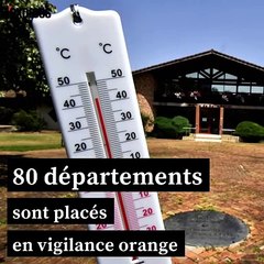 Canicule : 80 départements placés en vigilance orange, un record