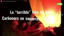 La “terrible” foto de Sara Carbonero en vaqueros: “Pobrecita, no parece ni ella”