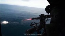 GAU-17 Minigun Firing 4000 Rounds Per Minute