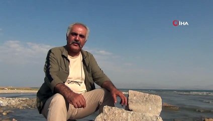 Erciş’te 900 yıllık Oğuz tamgalı taş bulundu