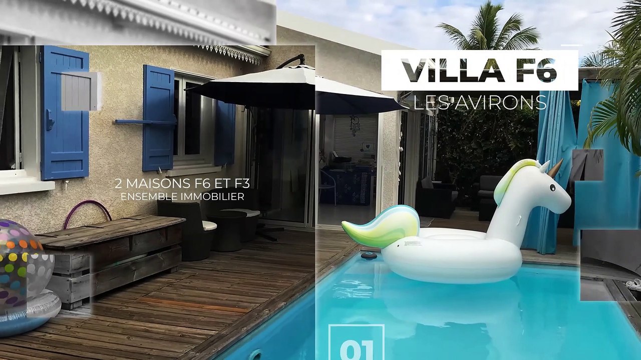 Maison F5 de 135 m² aux Avirons, Ile de La Réunion 974 - 372 380 € HAI