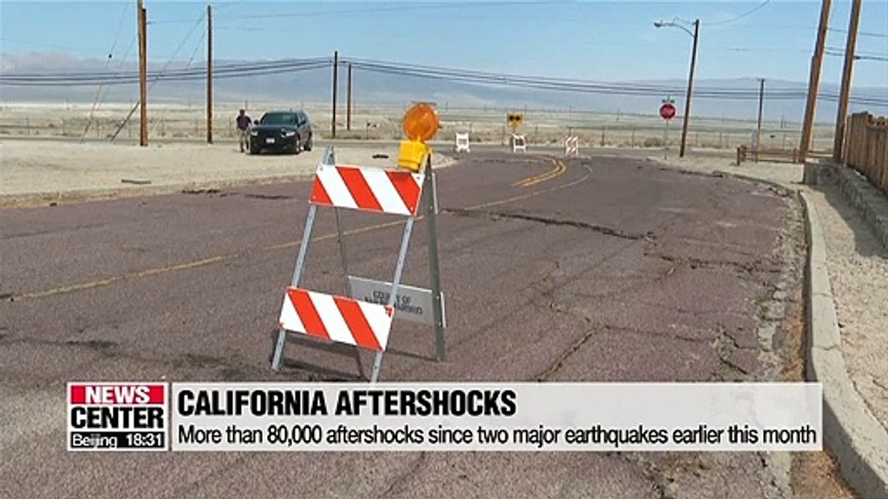 More than 80,000 aftershocks detected in Califo...