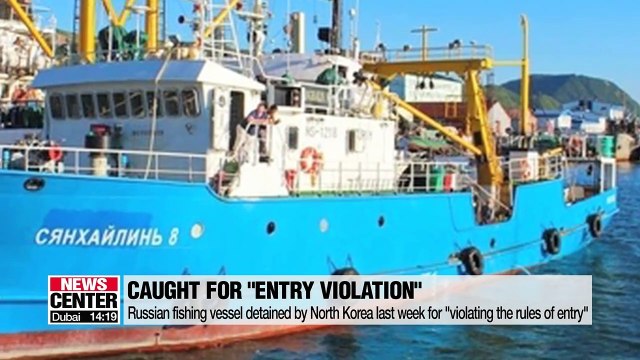North Korea detains 2 S. Korean and 15 Russian sailors who drifted into North Korean waters