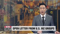 Six U.S business groups send open letter to both Korea and Japan over trade dispute