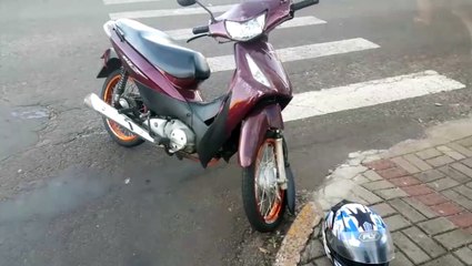 Motociclista é atingido por carro na Rua Pernambuco