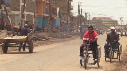 Los "matatus" de Kenia: territorio hostil para las personas con discapacidad