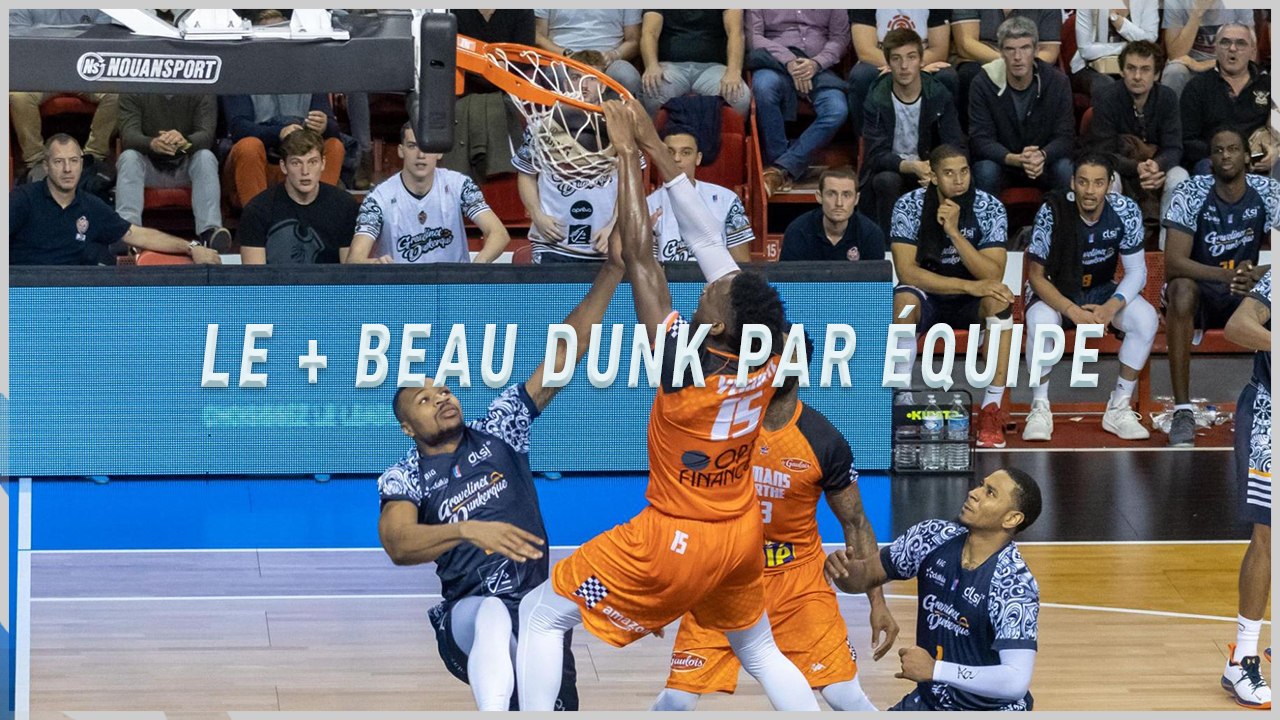 Top dunk par équipe
