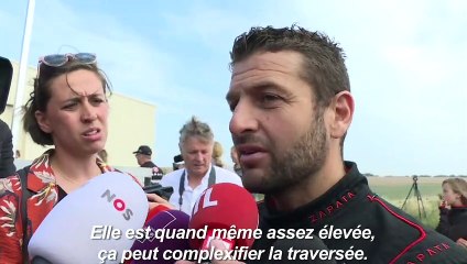 Franky Zapata  "confiant" avant sa traversée de la Manche