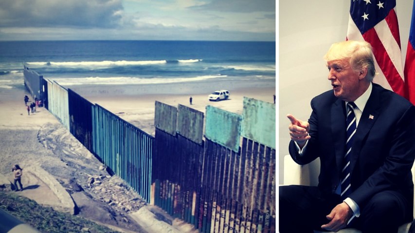 Donald Trump’s evolving rhetoric on the wall