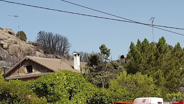 El incendio de El Berrueco (Madrid) evoluciona favorablemente