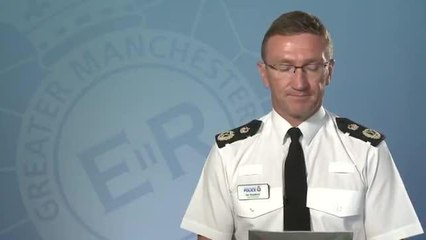 Statement from GMP regarding Manchester Arena attack