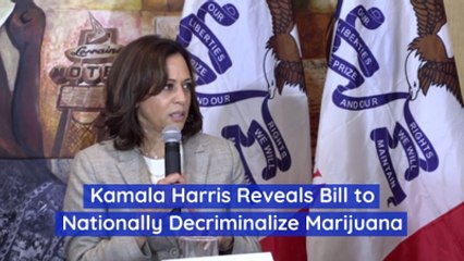 Kamala Harris Wants To Decriminalize Marijuana Nationally