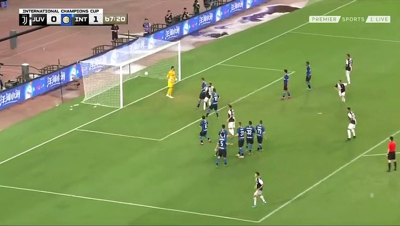 Cristiano Ronaldo Freekick Goal - Juventus vs Inter 1-1 24/07/2019