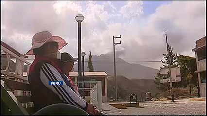 Kitört az Ubina vulkán Peruban