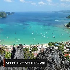 Gov't eyes 'selective closure' of El Nido in Palawan