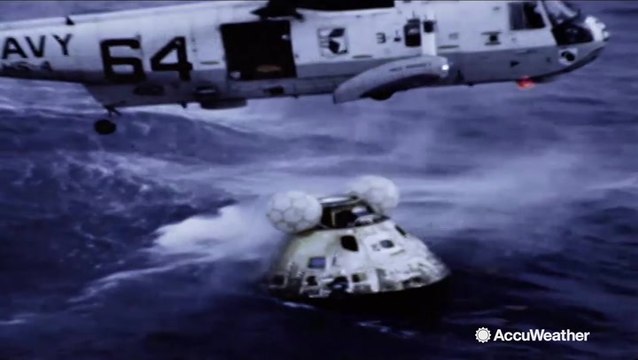 On this day: Apollo 11 astronauts splashdown back to Earth