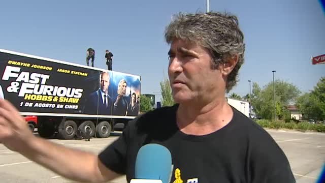 El arriesgado trabajo de los especialistas de cine