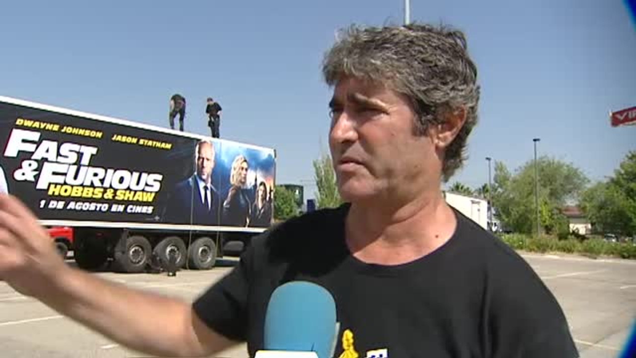 El arriesgado trabajo de los especialistas de cine