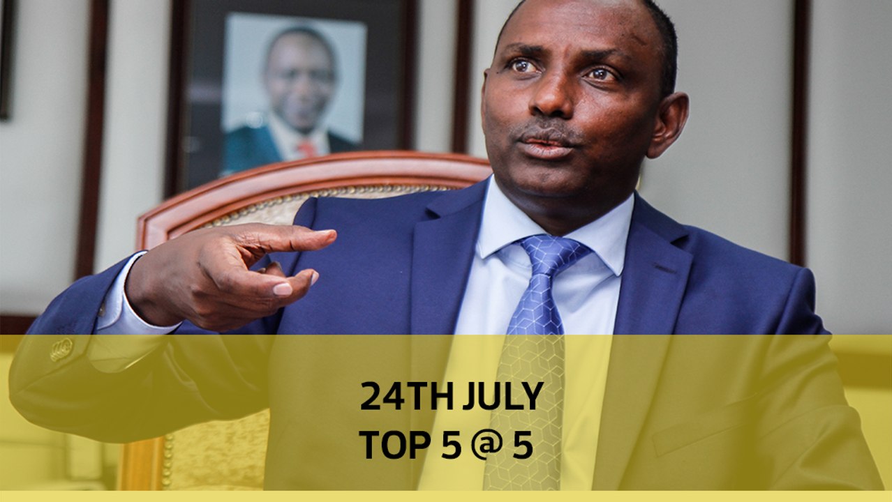 24th July, Top 5 @ 5