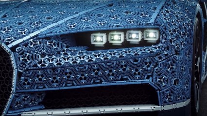 Lego'dan sürülebilen lüks araba