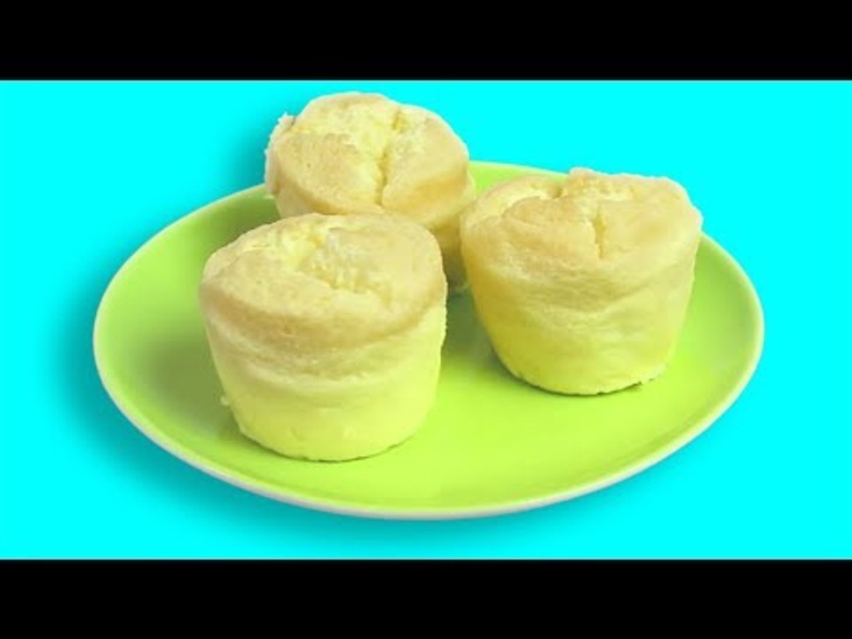 Diese Törtchen sind luftig wie eine Wolke und brauchen nur 3 Zutaten.