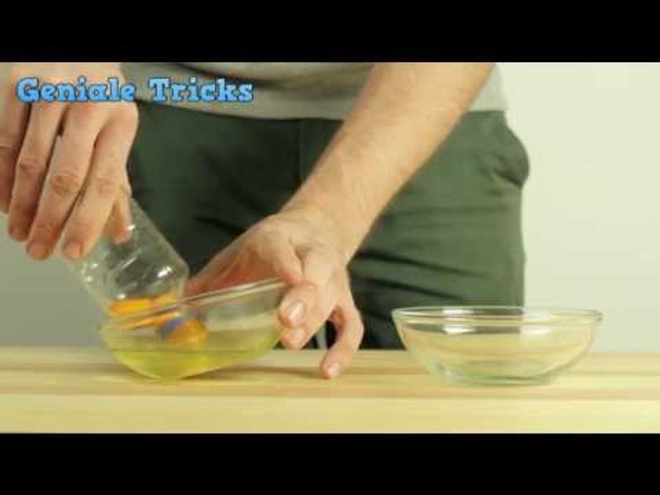 Mit 25 Cent trennst du mühelos deine Eier.