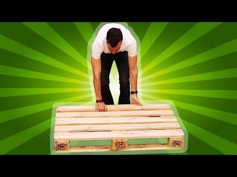 Strandkorb aus Europaletten - Geniales Gartenmöbel selber bauen mit Anleitung