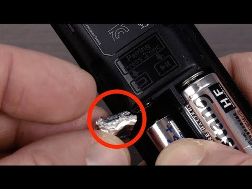 Steck das in deine fernbedienung. das ergebnis wird dein verhalten im supermarkt ändern.