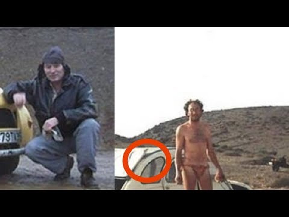 Im Schlüpfer steht er in der Wüste. Erst 23 Jahre spät...