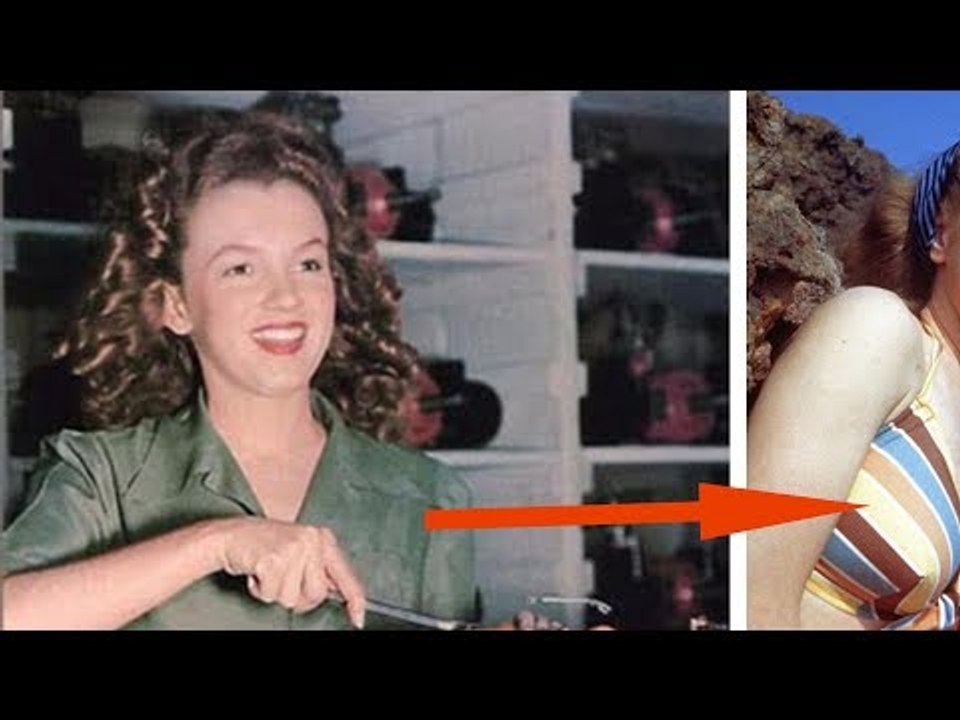 Der Mann knipst das Mädchen bei der Arbeit. Kurz darau...