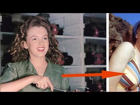 Der Mann knipst das Mädchen bei der Arbeit. Kurz darau...