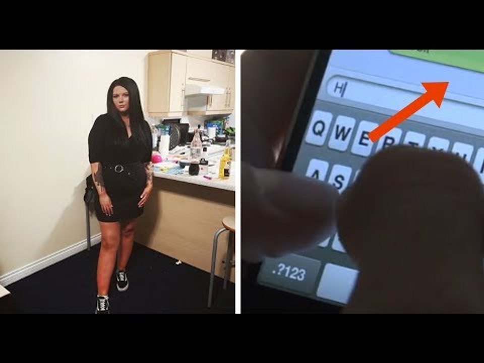 Nach dem Date sieht sie DAS auf ihrem Handy. Dann explodiert sie.