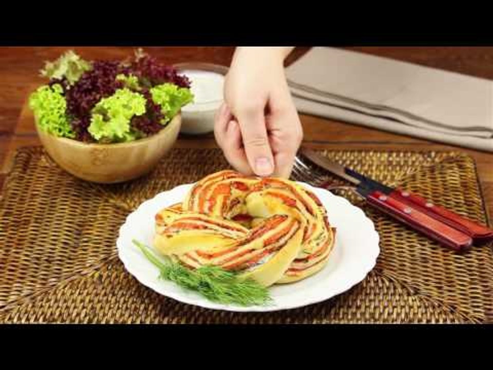 Lachs Zopf mit Dillcreme als Rezept für ein leichtes und doch aufregendes Hauptgericht