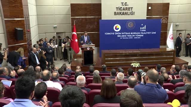 Hisarcıklıoğlu: (Elektronik ürün senetleri) İşlemler sadece ürün ihtisas borsası üzerinden...
