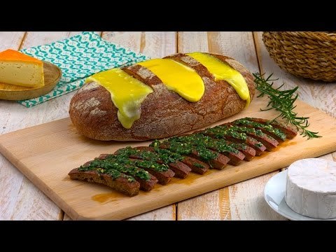 Dreimal hoch auf das Dreikäsebrot! Dreikäse hoch, hoch, hoch!
