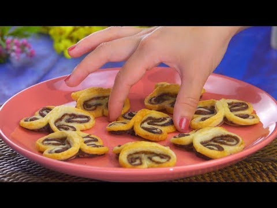 5-Minuten-Schmetterlings-Kekse schnell und einfach backen.