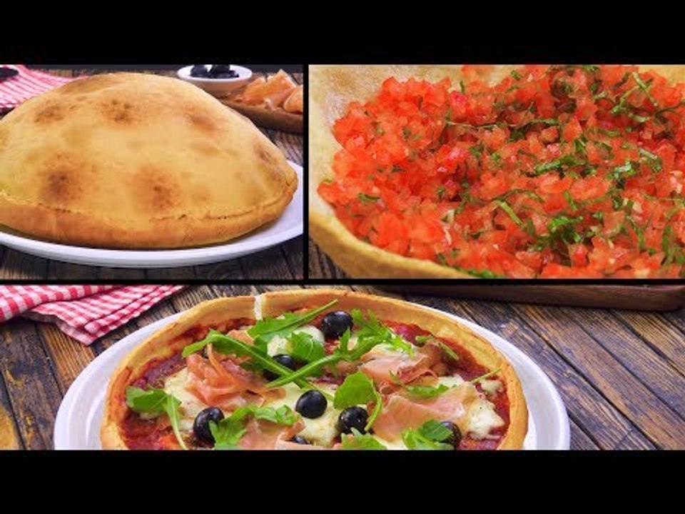 Pizza-Ballon hütet neben heißer Luft eine exklusive Füllung. Perfetto!