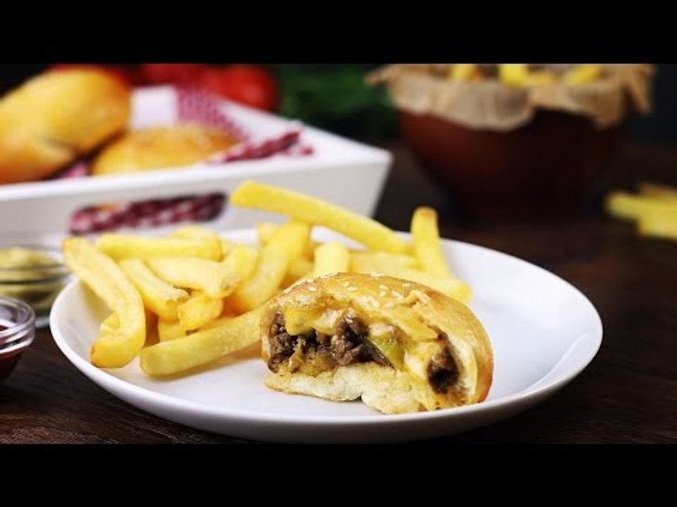 Sie sind so schön anzusehen: weiche, goldene Cheeseburger-Bällchen.