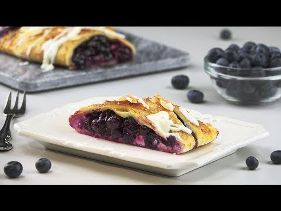 Der Blaubeer-Frühstücks-Zopf ist ein flottes Rezept für ein leckeres Frühstück.