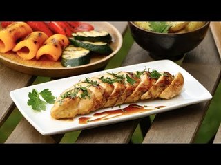 Die Aromen der Toskana auf dem Grill: Basilikum-Hähnchen-Marinade.