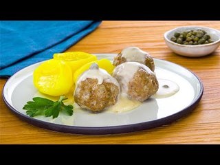 Königsberger Klopse aus dem Thermomix - Rezept für leckere Hackbällchen zum Mittagessen