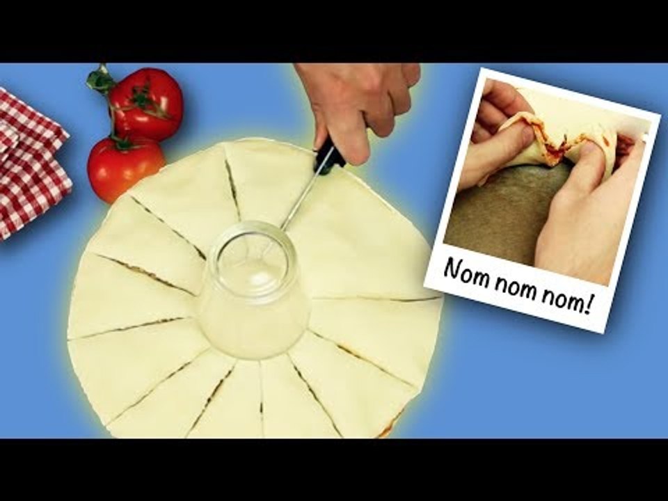 Die perfekte Pizza, wenn du faul bist aber Besuch kommt!