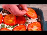 Kartoffel Hack Auflauf Rezept ist im Nu und mit wenigen Zutaten gemacht!